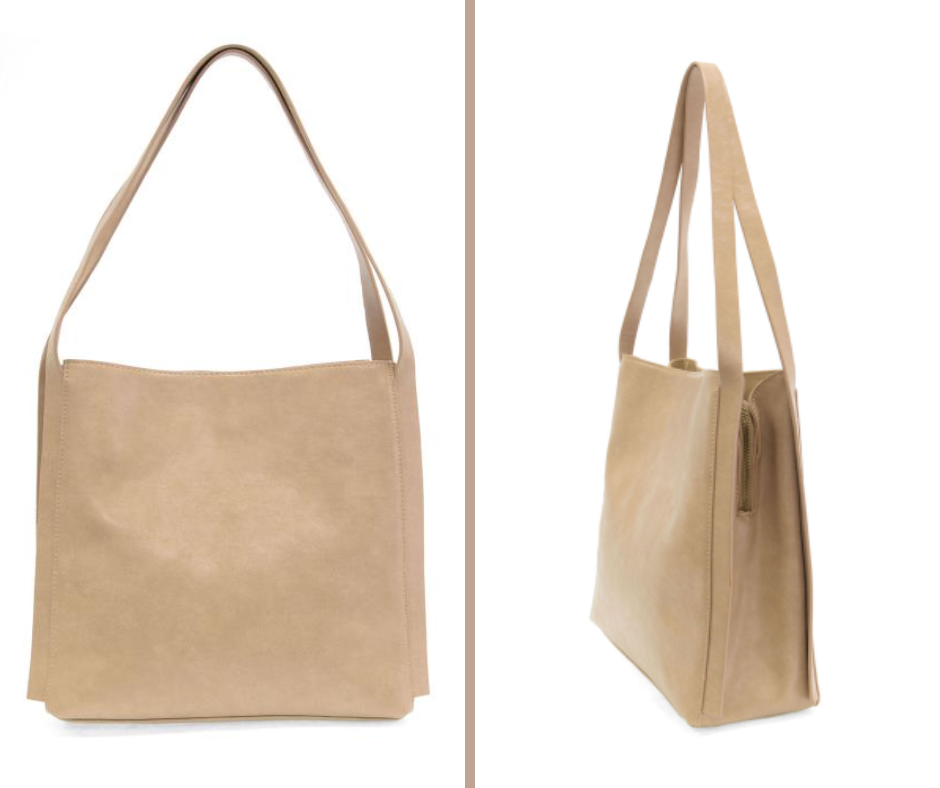 Light Tan Lollie Medium Tote