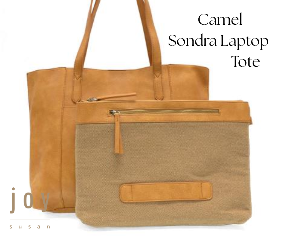 Camel Sondra Laptop Tote