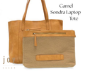 Camel Sondra Laptop Tote