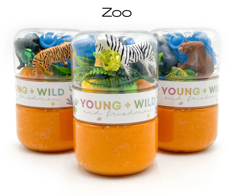 Young + Wild and friedman Grab & Go Dough Jar (1 Jar)