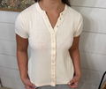 Eggnog Button Down