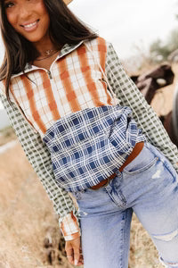 Half Zip Sweatshirt - Cowpoke Cutie