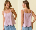 Scallop Tank Top
