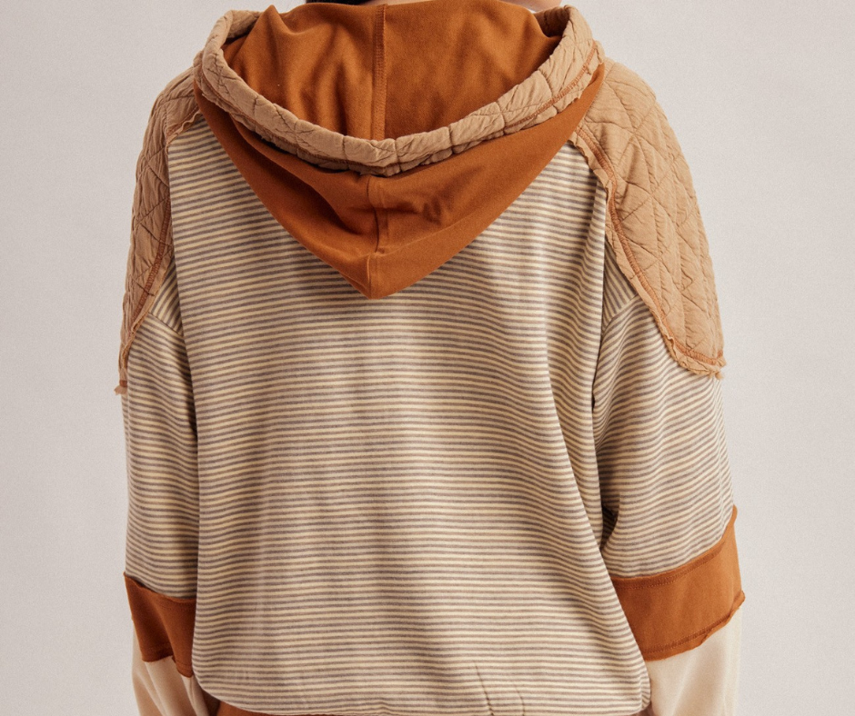 Quilted Hoodie