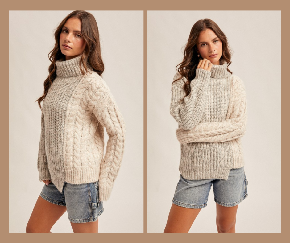 Uneven Hem Sweater
