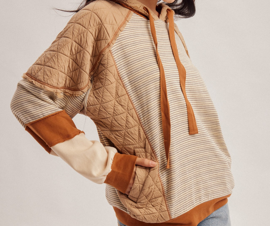 Quilted Hoodie