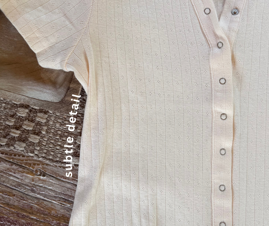 Eggnog Button Down