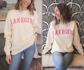 Lakegirl Fleece Crew Neck in Ivory