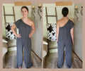 Stripe Jumpsuit