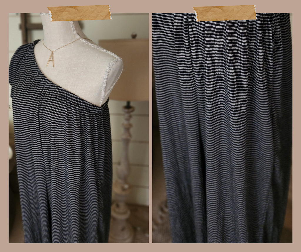 Stripe Jumpsuit