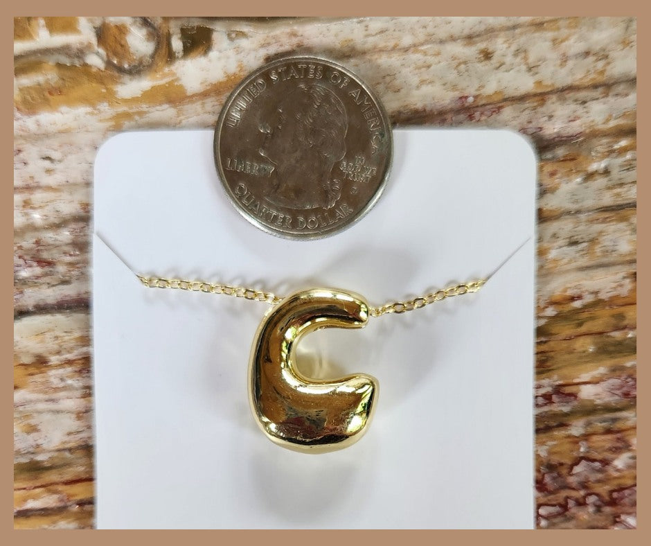 Balloon Water Drop Necklace - A