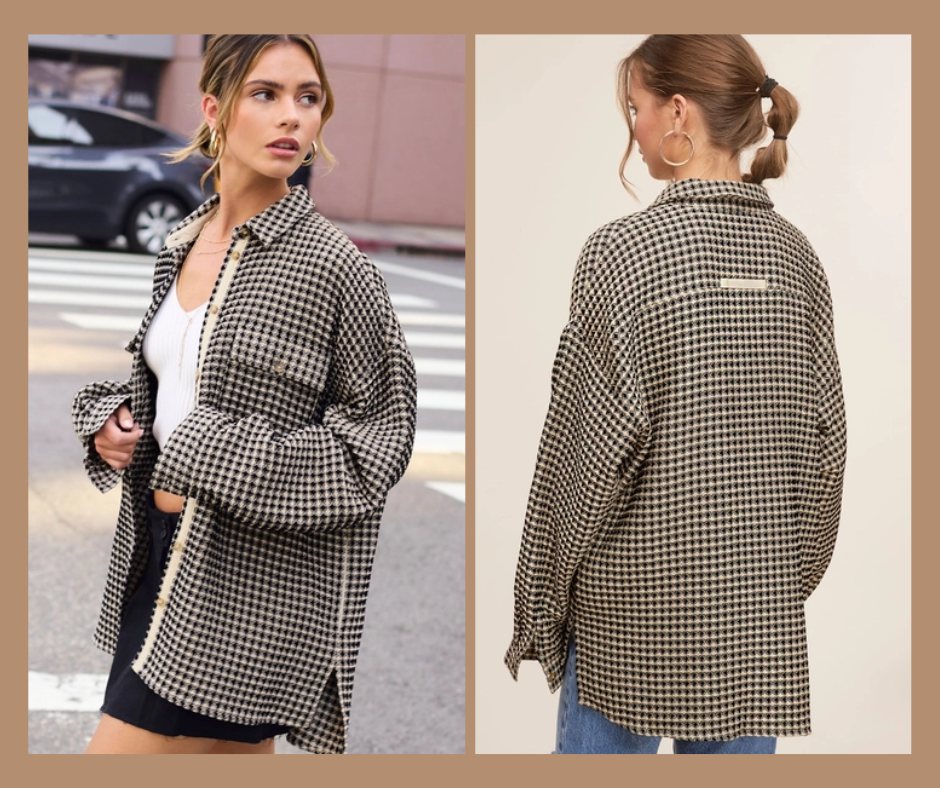 Waffle Shacket
