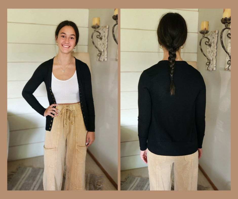 Black Cardigan