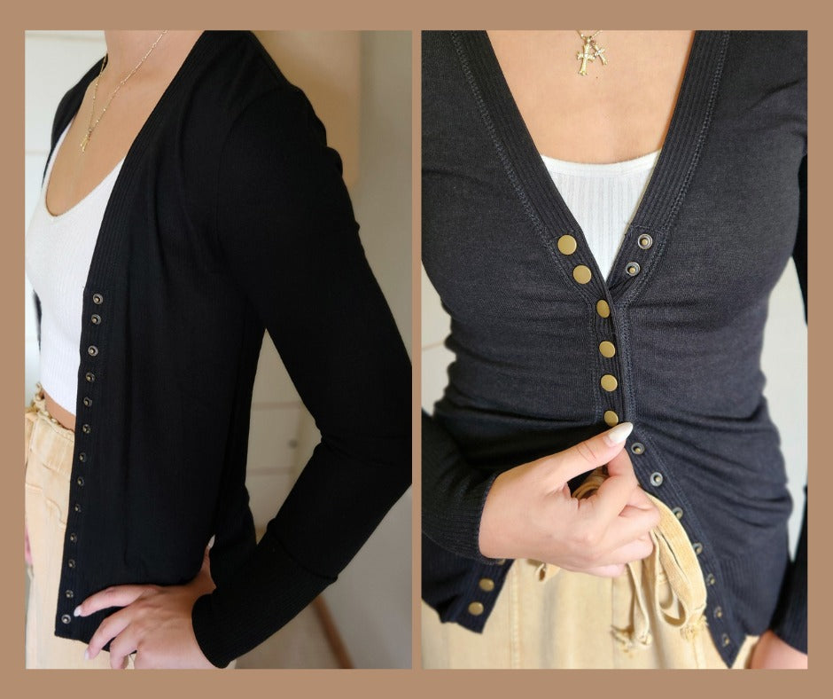 Black Cardigan