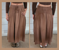 Terry Mocha Skirt