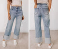 Ampersand Scallop Jeans