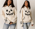 Pumpkin Hooded Sweatershirt