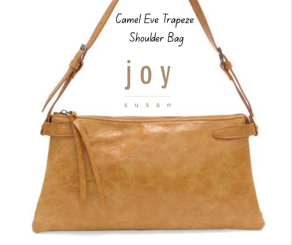 Eve Trapeze Shoulder Bag - Camel