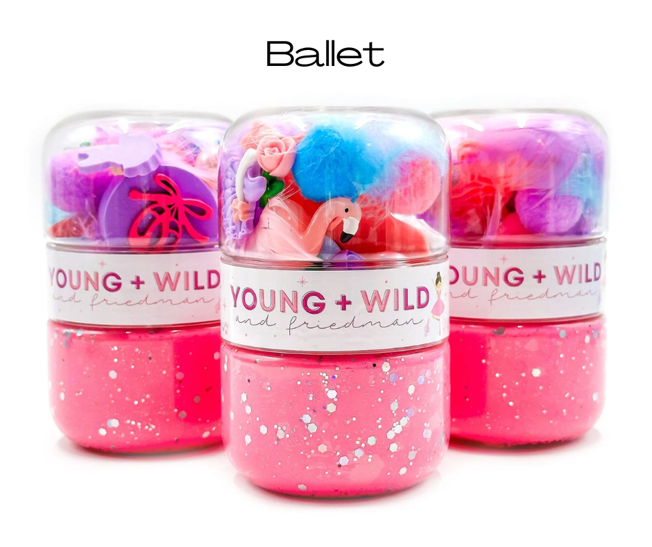 Young + Wild and friedman Grab & Go Dough Jar (1 Jar)