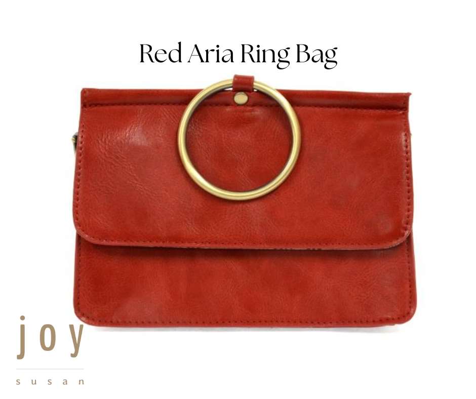 Red Aria Ring Bag