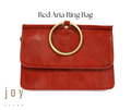 Red Aria Ring Bag