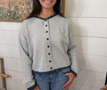 Heather Gray Cardigan