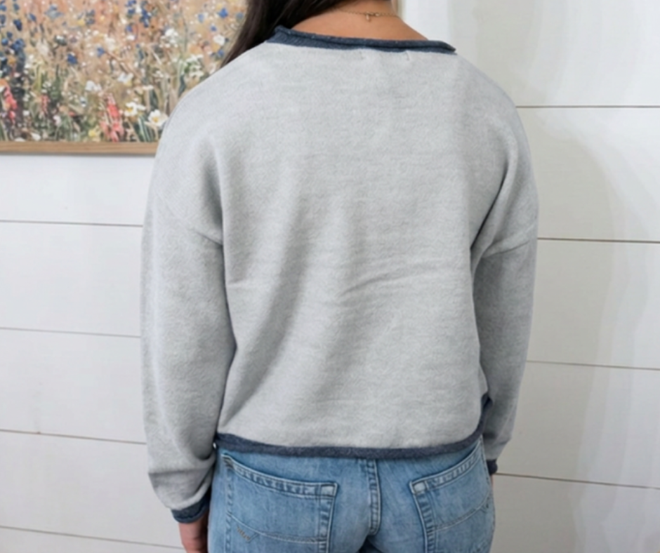 Heather Gray Cardigan