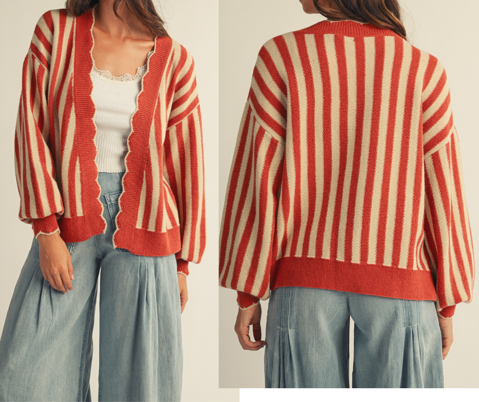 Scallop Cardigan