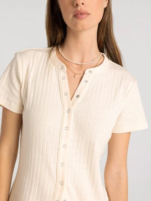 Eggnog Button Down