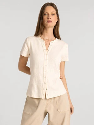 Eggnog Button Down